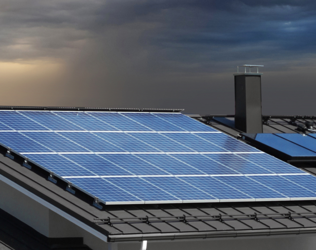 hocheffiziente Solarpanels